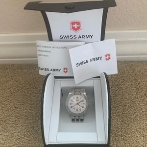 Victorinox Swiss Army stainless steel watch